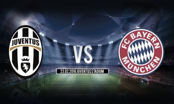 Juventus - Bayern München: - Champions League 1/8-finale