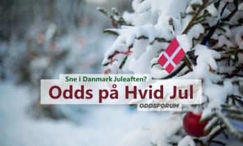 Odds på Hvid Jul i Danmark: - Kommer der sne d. 24. december 2018?