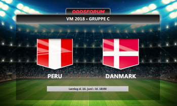 Peru - Danmark odds: Se Danmarks startopstilling i VM kampen mod Peru