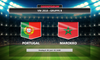 Portugal - Marokko odds: Optakt med startopstillinger og livestream