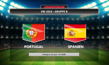 Portugal - Spanien odds: Optakt, startopstillinger og livestream