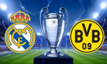 Real Madrid vs Dortmund odds: Få 3.10 på Under 2,5 mål
