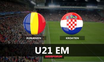 Rumænien U21 - Kroatien U21 EM: Odds og Spilforslag