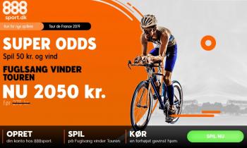 Jakob Fuglsang vinder Tour de France: Super Odds 41.00 hos 888sport