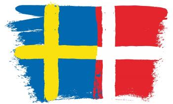 Sverige - Danmark: Startopstillingerne på Friends Arena