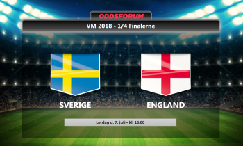 Sverige - England odds: Se startopstillinger og livestream VM kvartfinalen gratis på nettet
