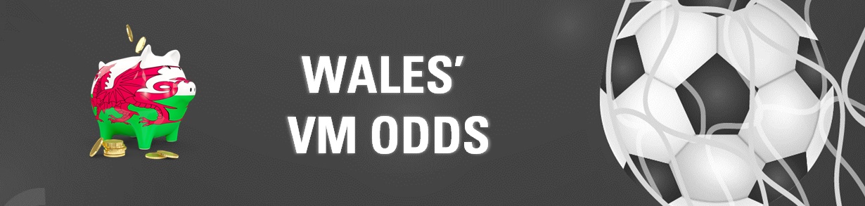 Wales' odds ved VM 2022 i fodbold
